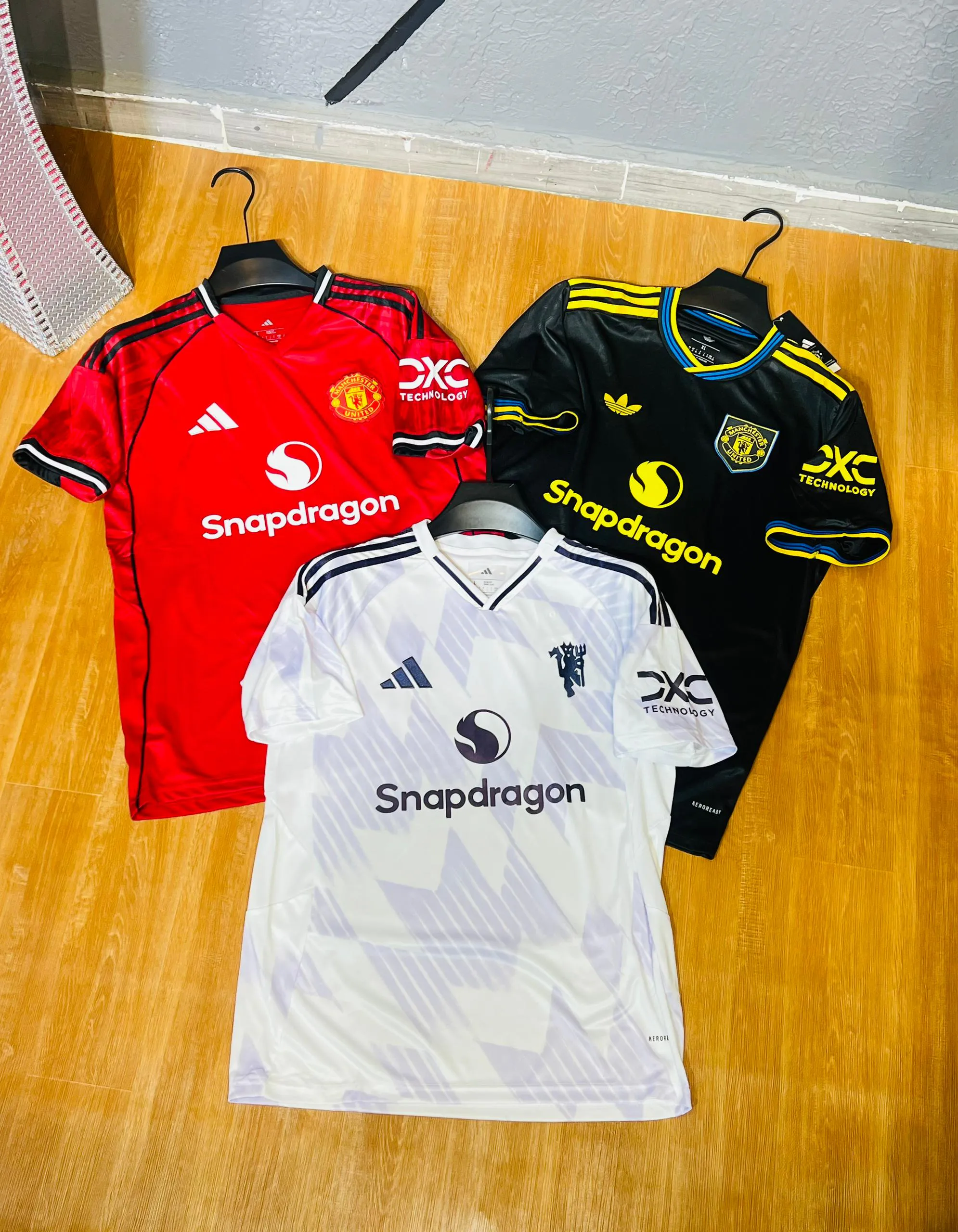 Manchester united 1st,2nd& 3rd