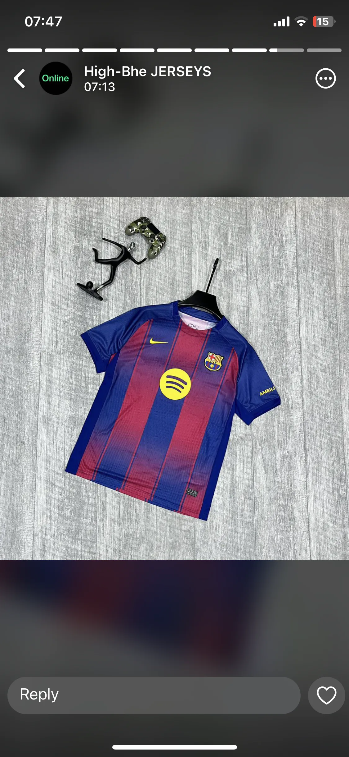 Barcelona Home kit 