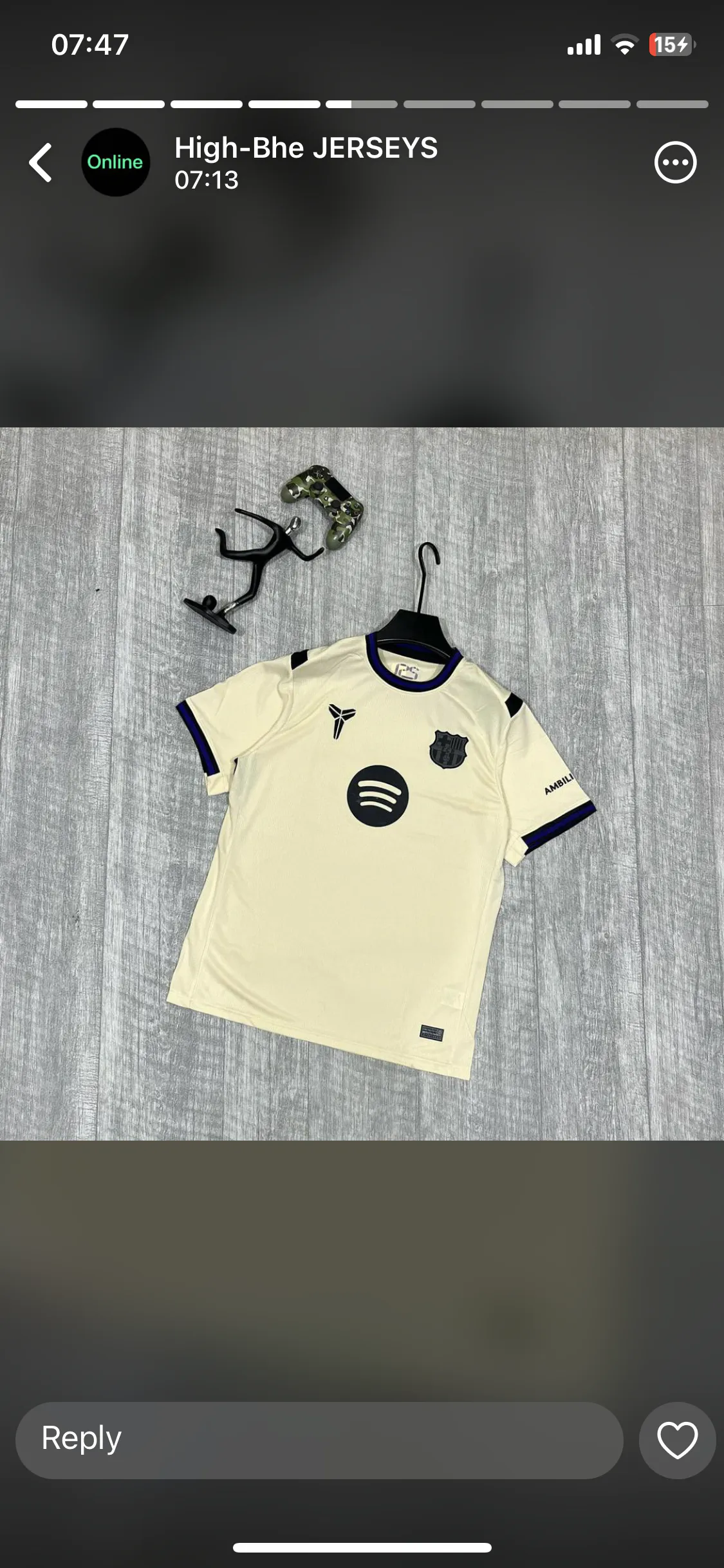Barcelona away kit 