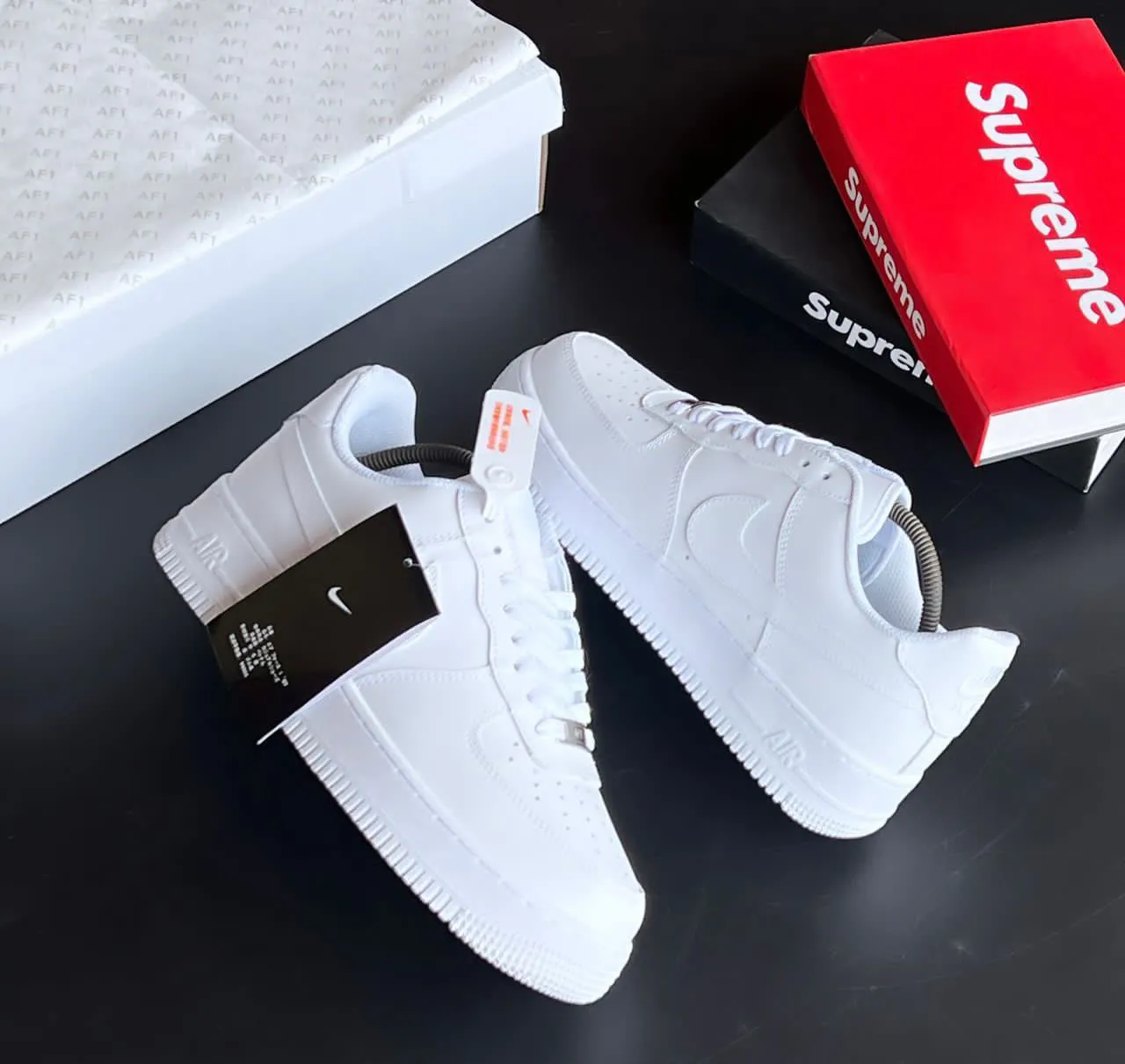 White Nike Air Force 