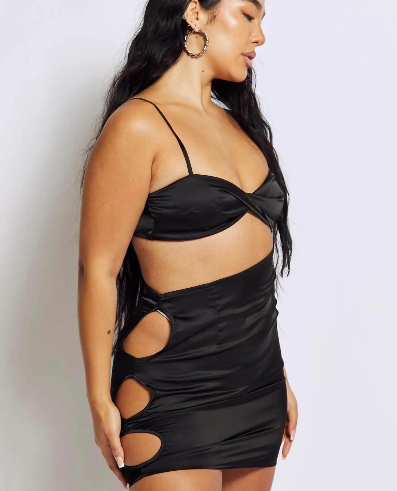 Satin dress