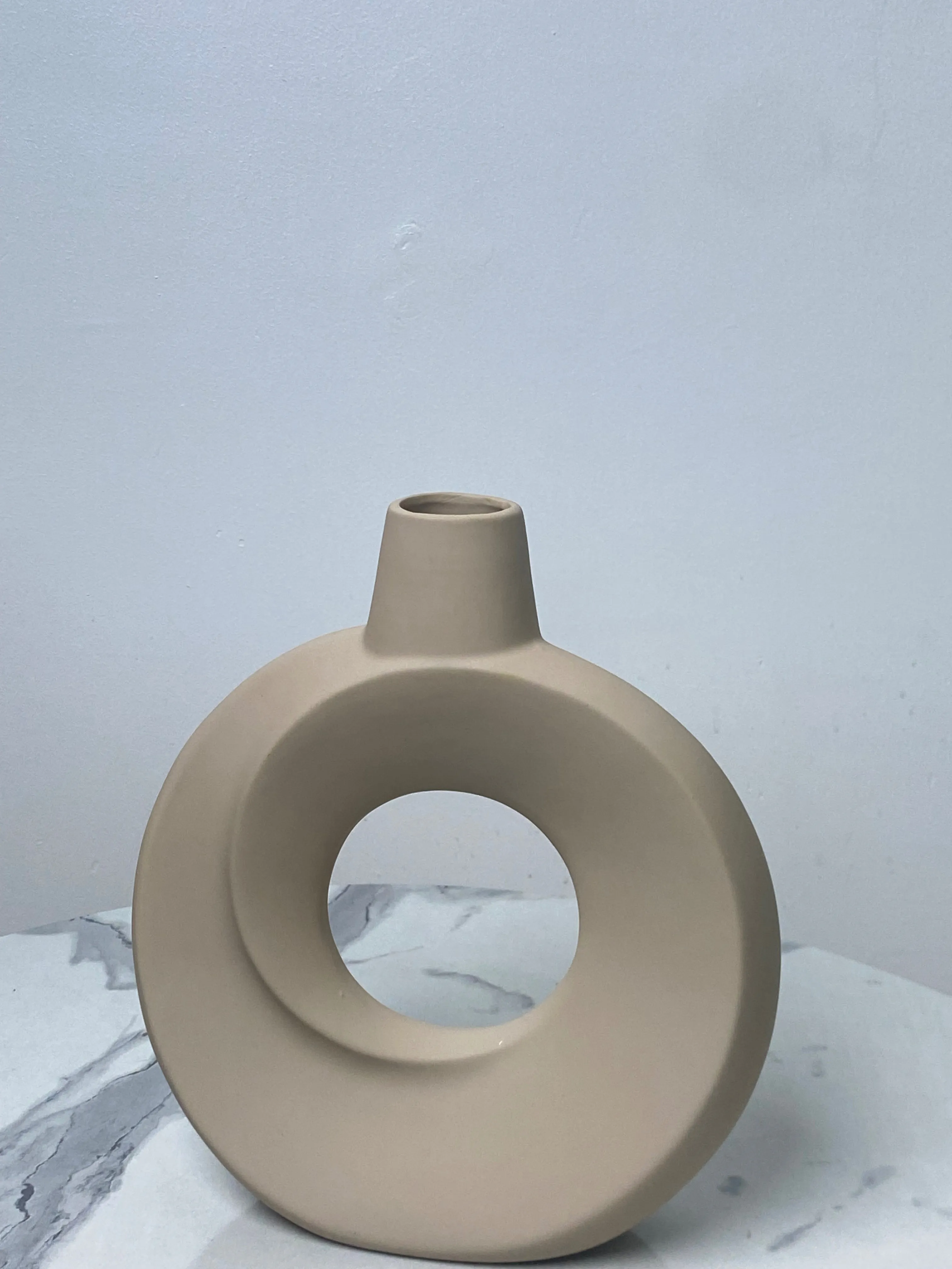 Brown Nordic vase 