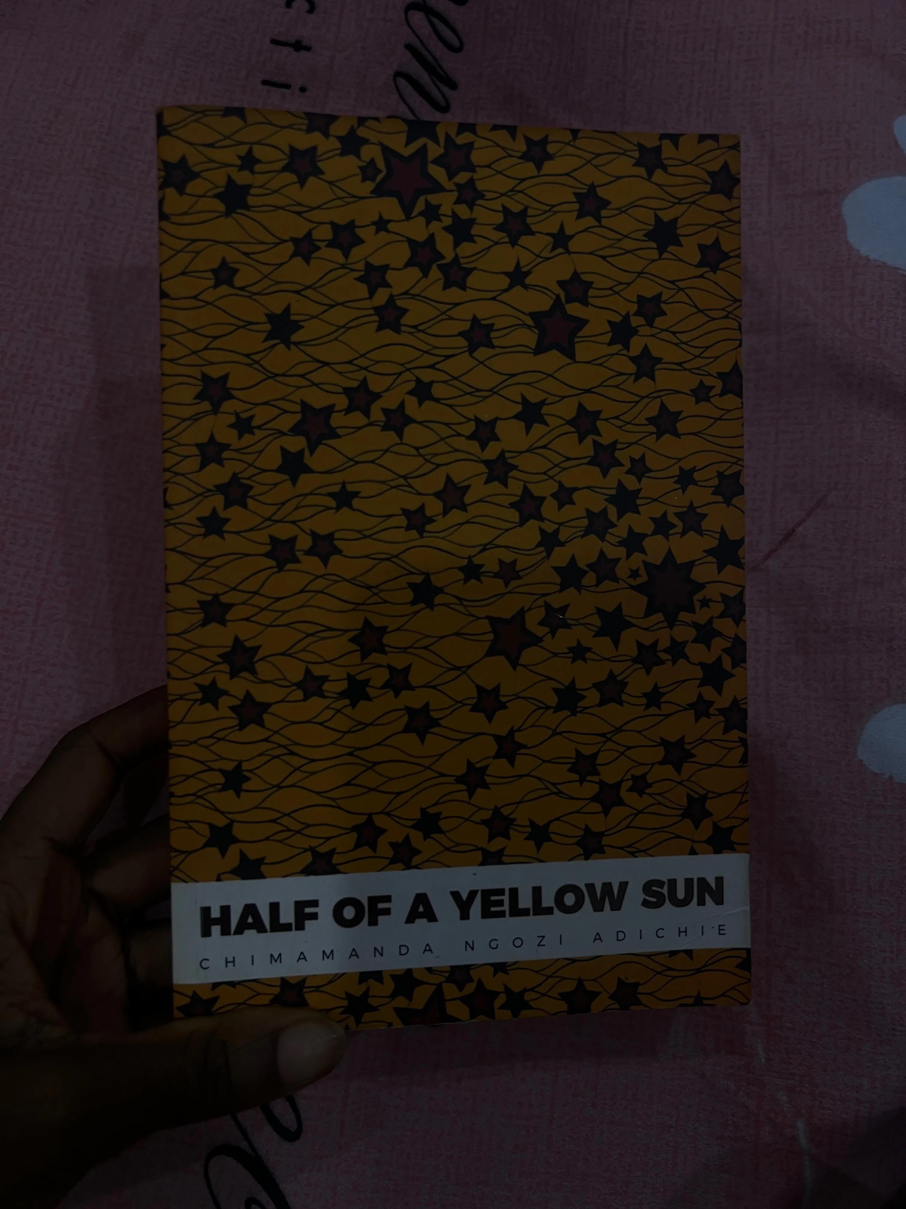 Half of a yellow sun