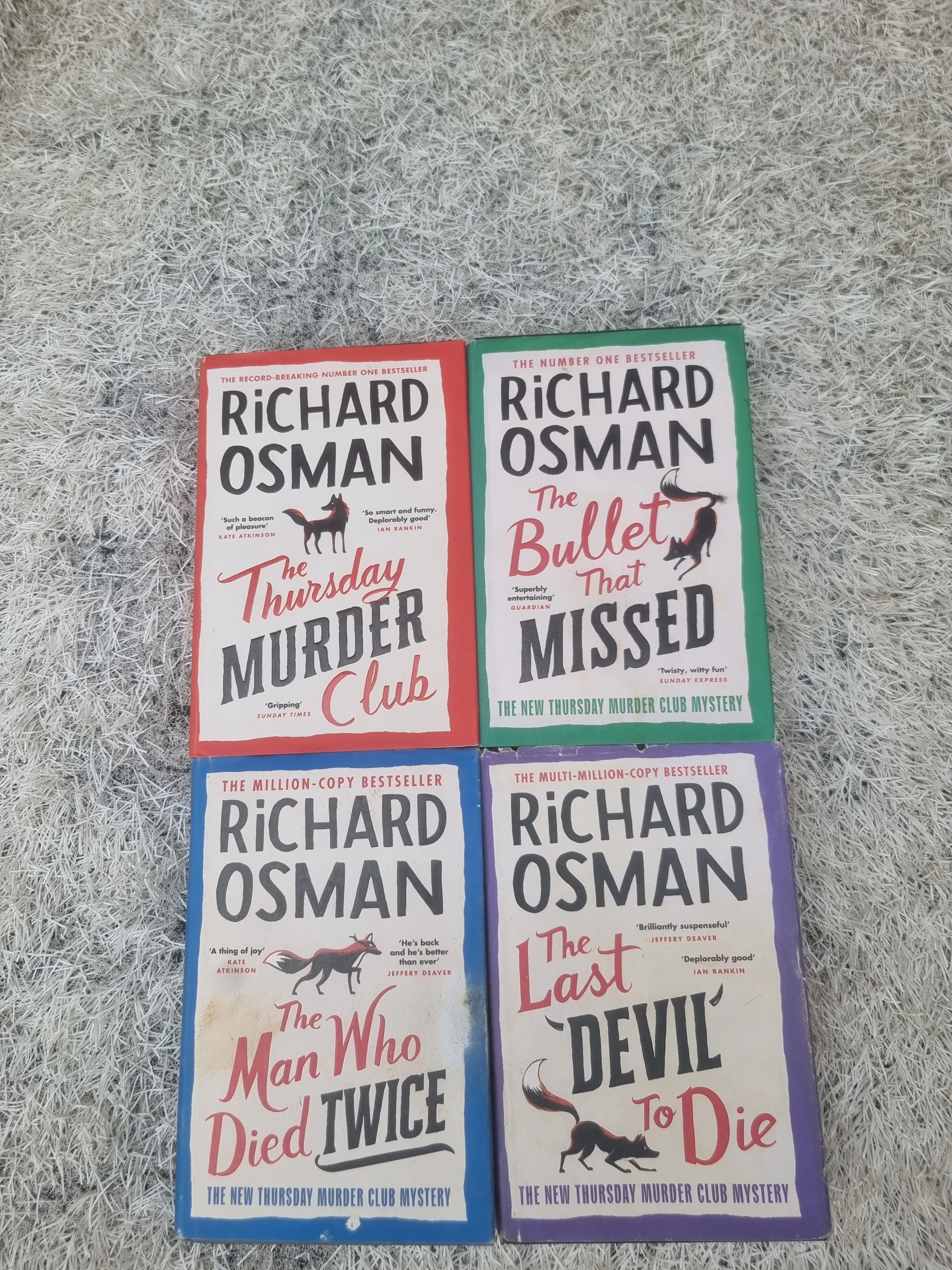 The Thursday Murder Club series by Richard Osman