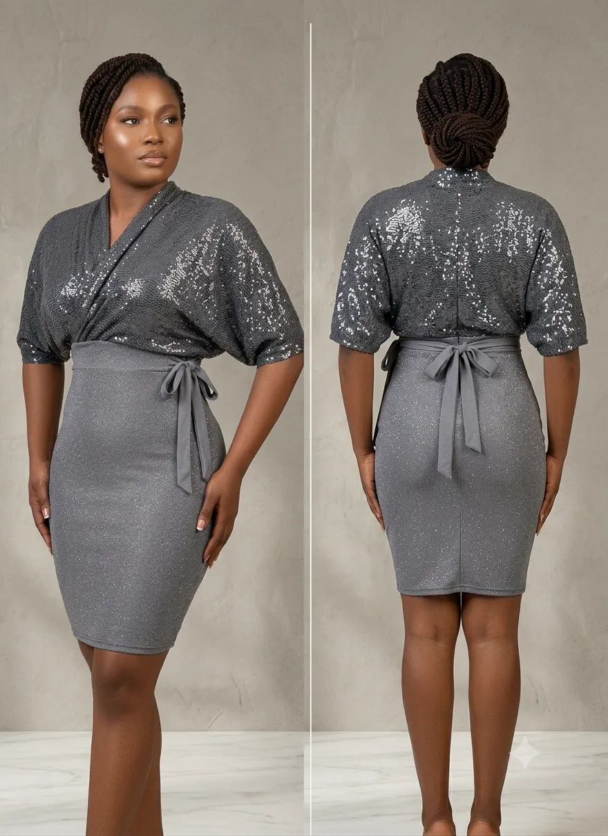 Shimmer and Sequin Dress