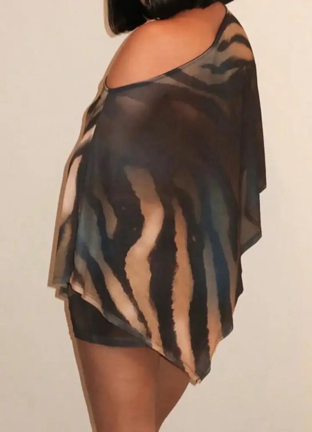 Two-piece top and skirt