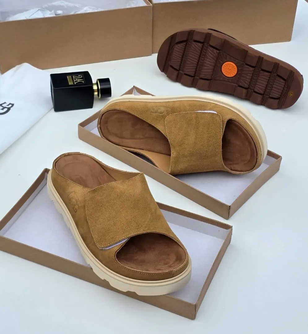 UGG suede slip-on slide Scandal