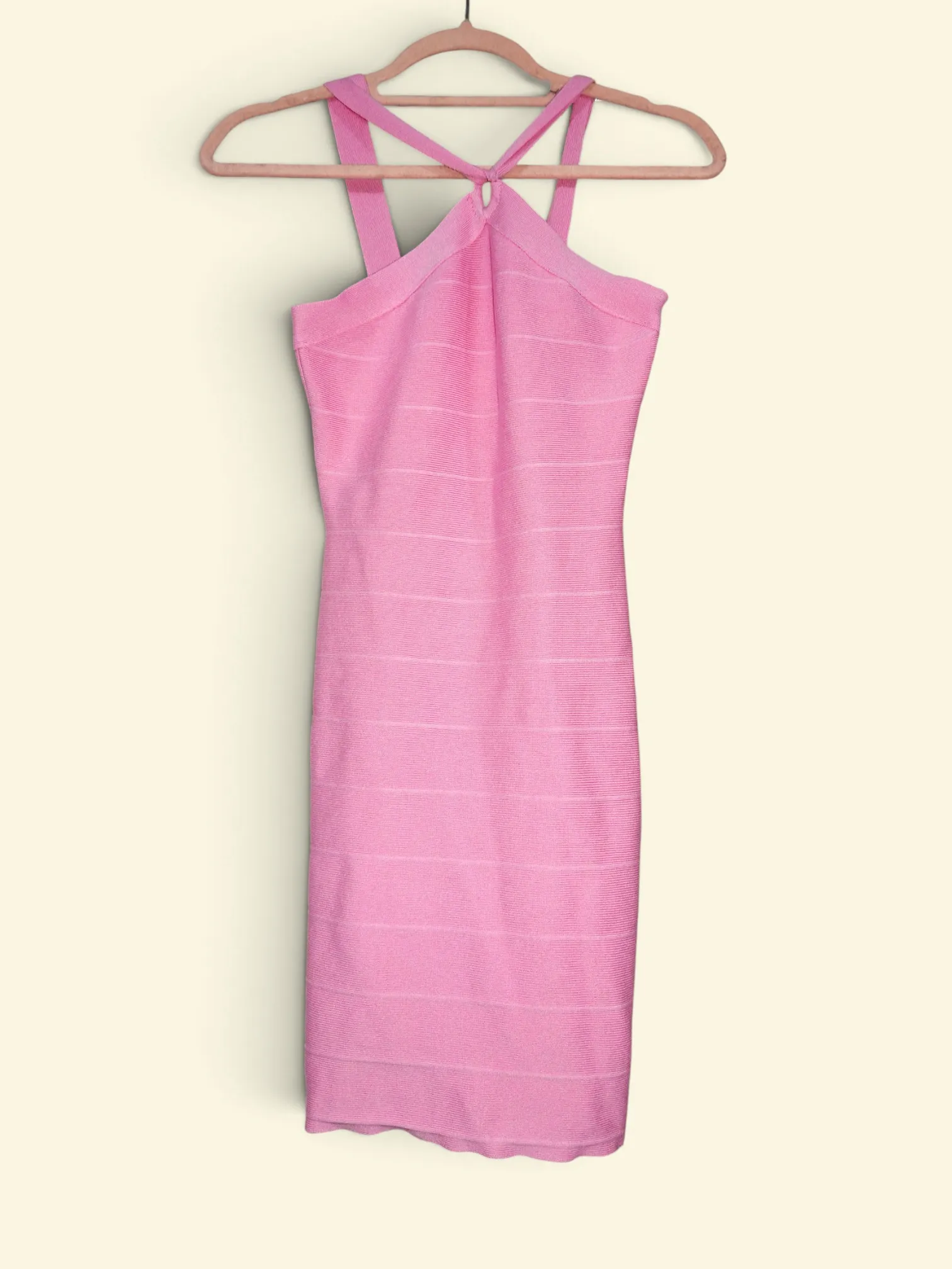 Pink Bandage Dress (S)