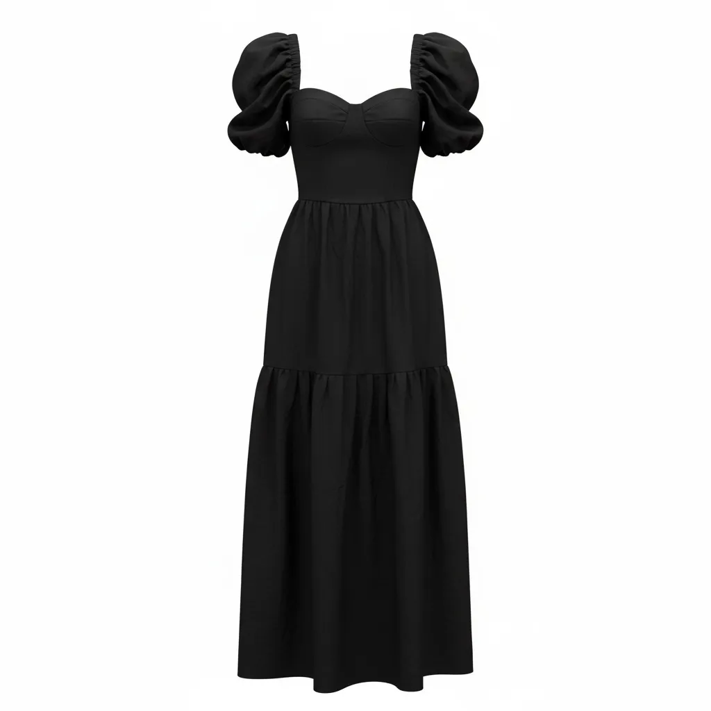 Black Picnic Dress