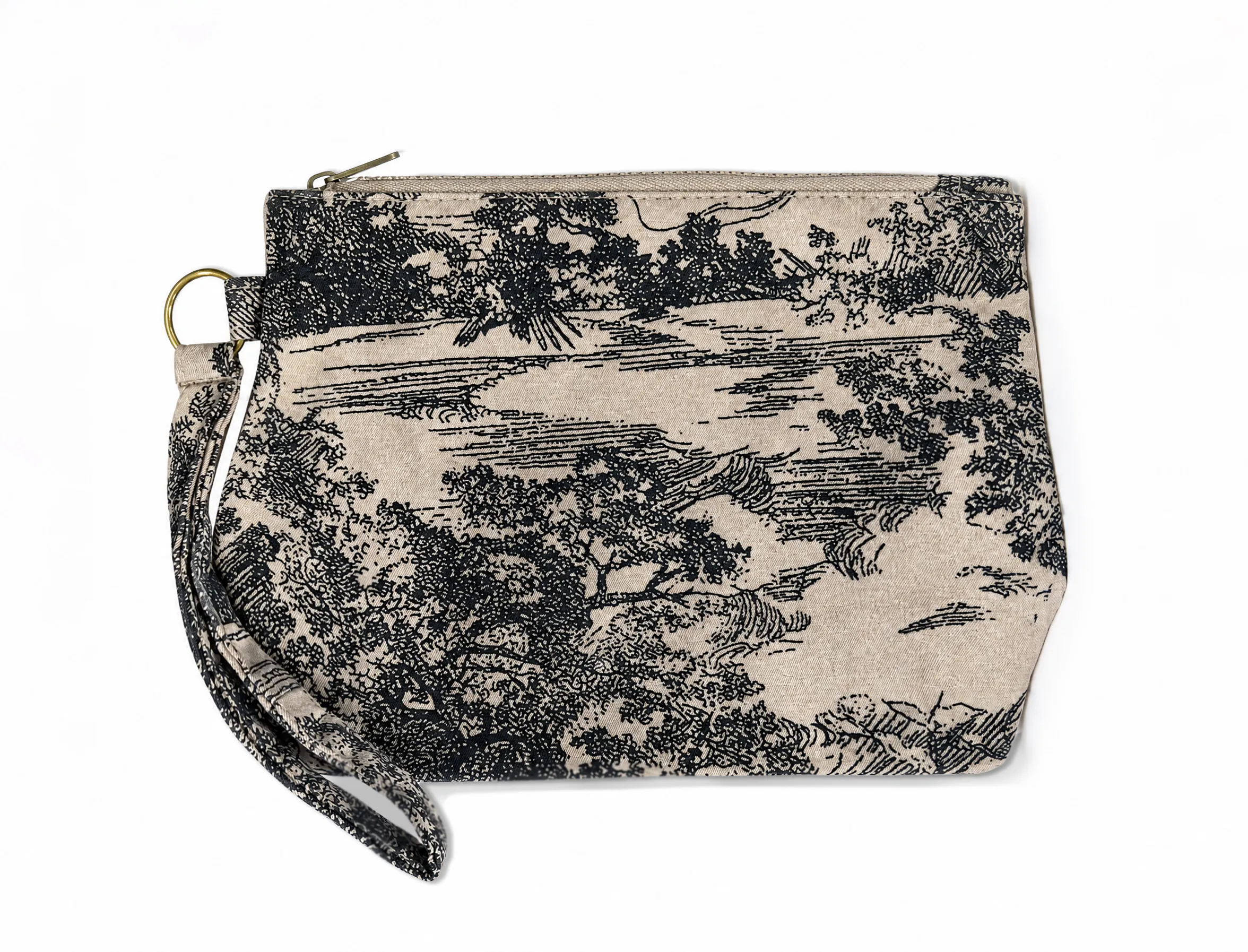 The Wild Toile Hex Tote