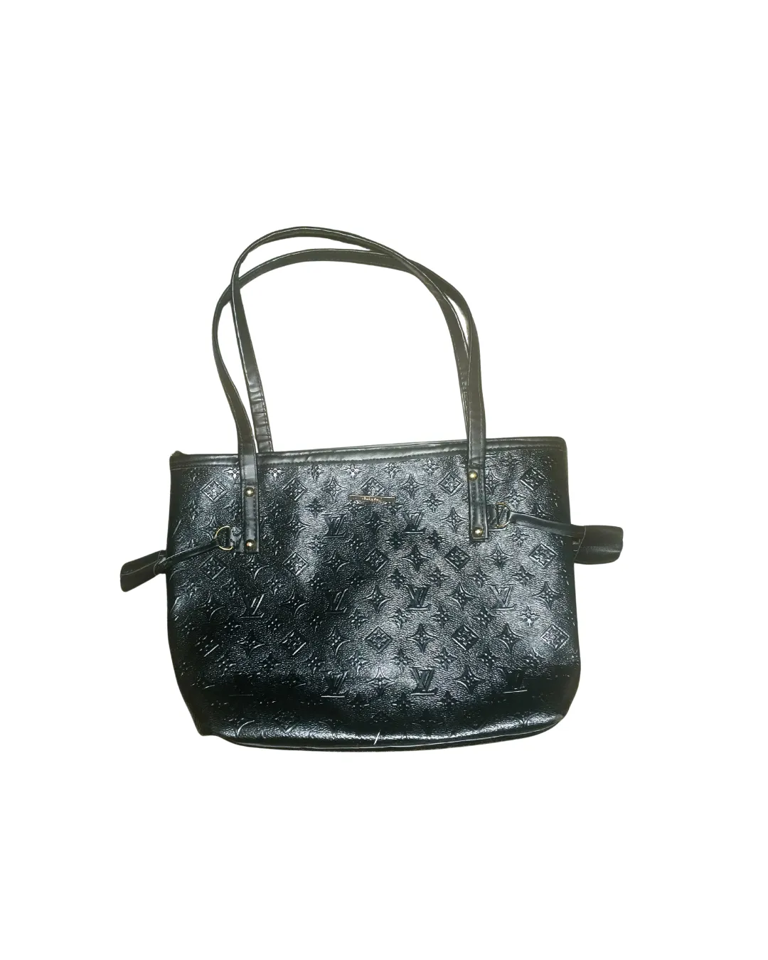Black tote bag