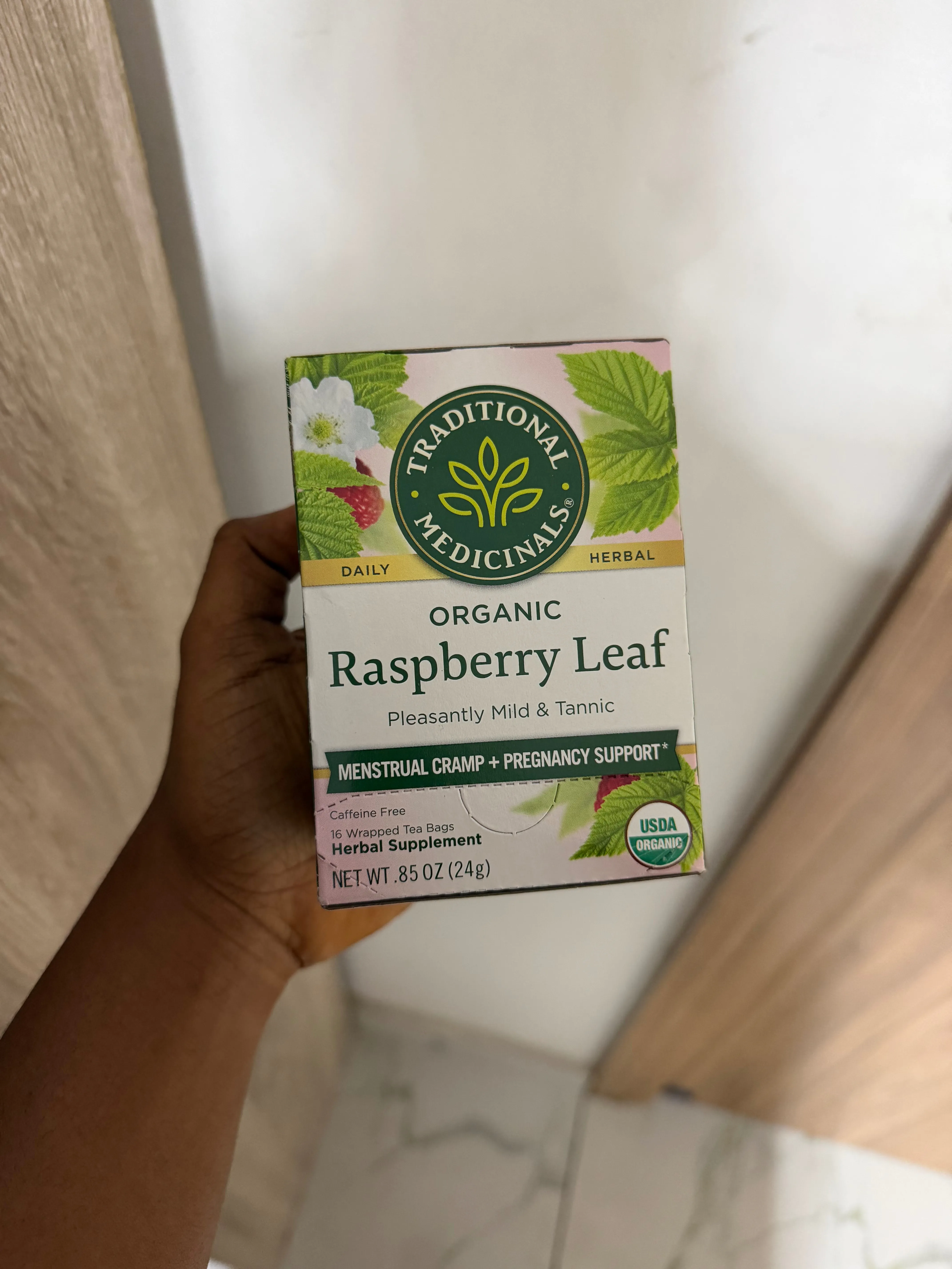 Raspberry leaf tea