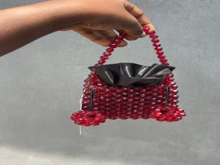Chic beaded bag